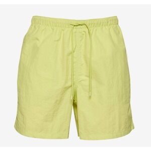 Foot locker sz‎ M Lime drawstring athletic shorts NWT